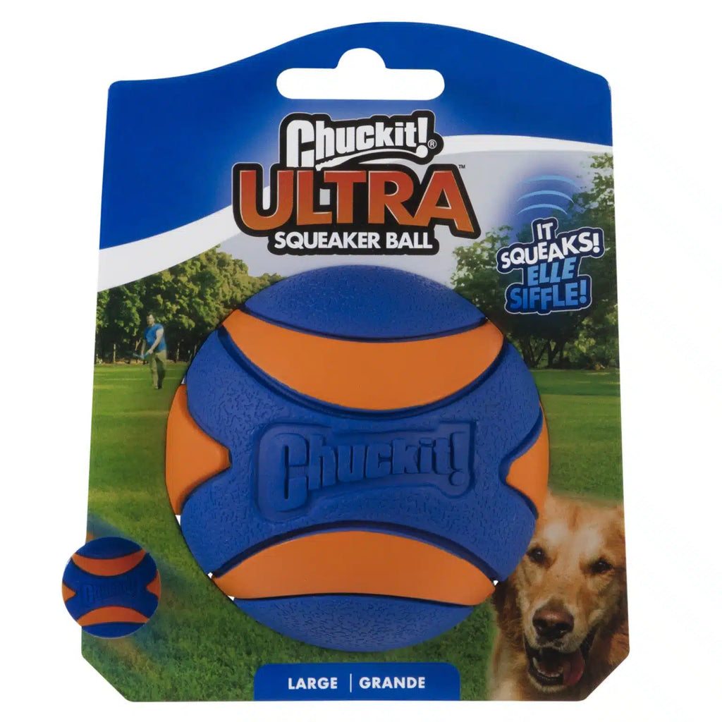 Chuckit Ultra Squeaker Ball Dog Toy