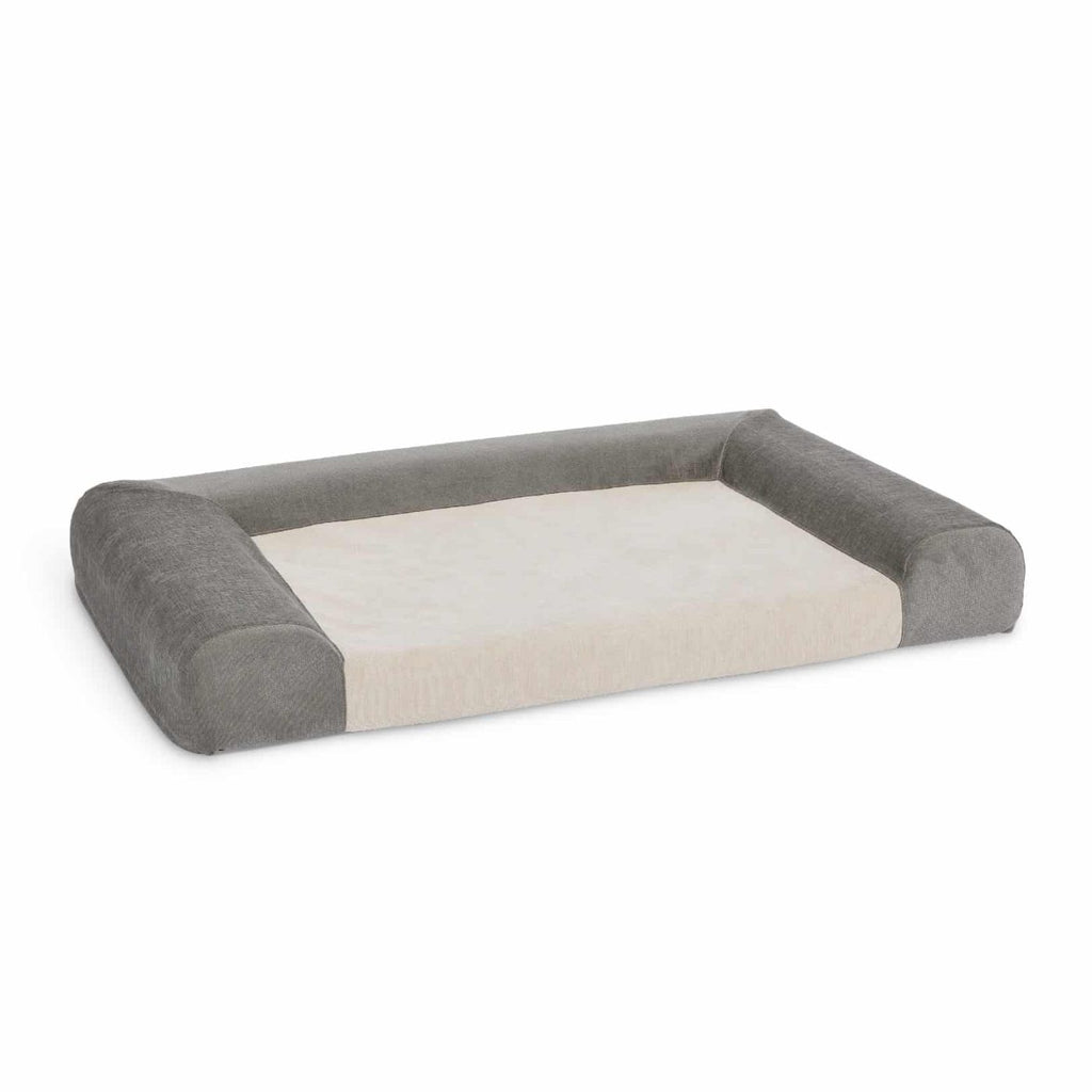 Quiet Time Memory Foam Sofa Gray