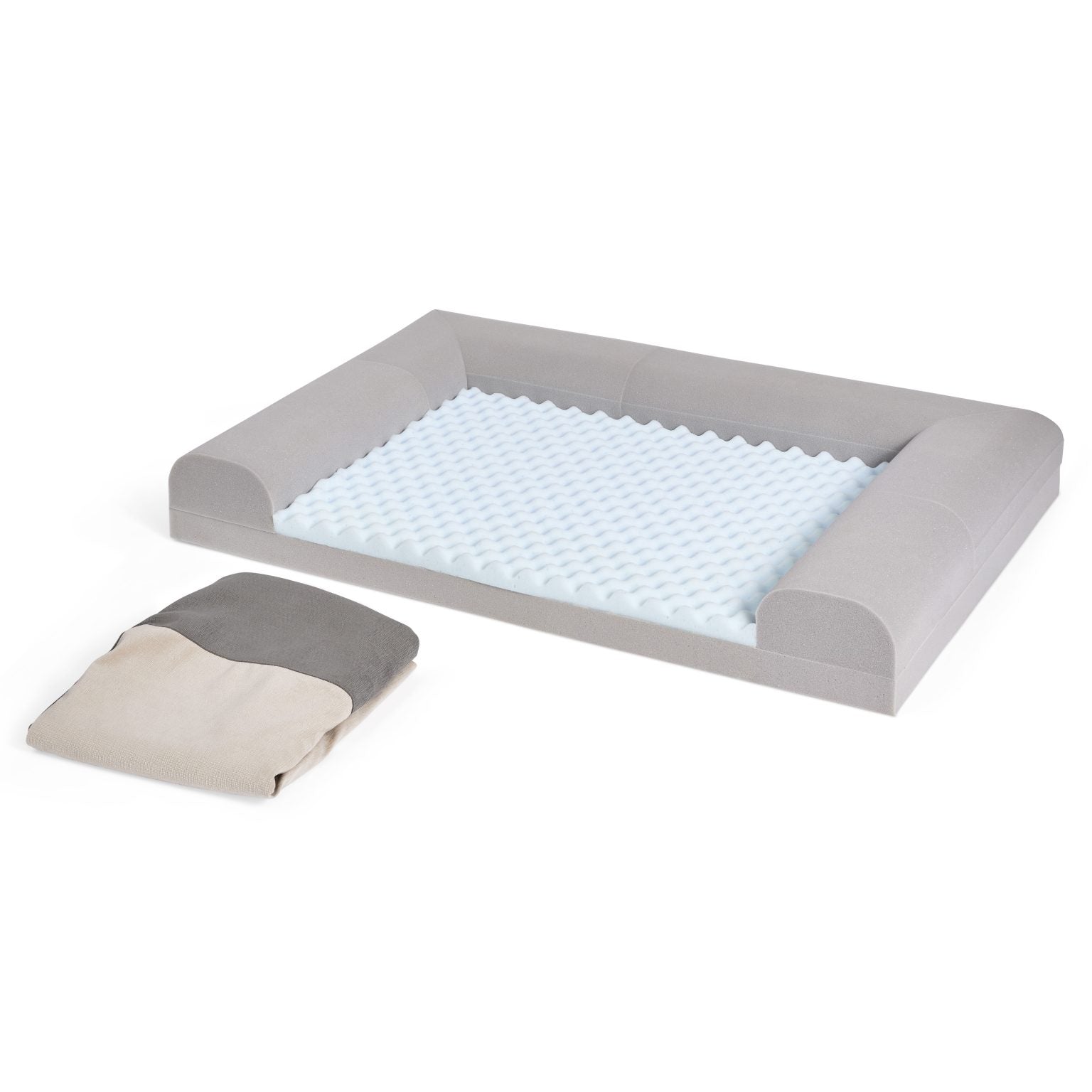 Quiet Time Memory Foam Sofa Gray