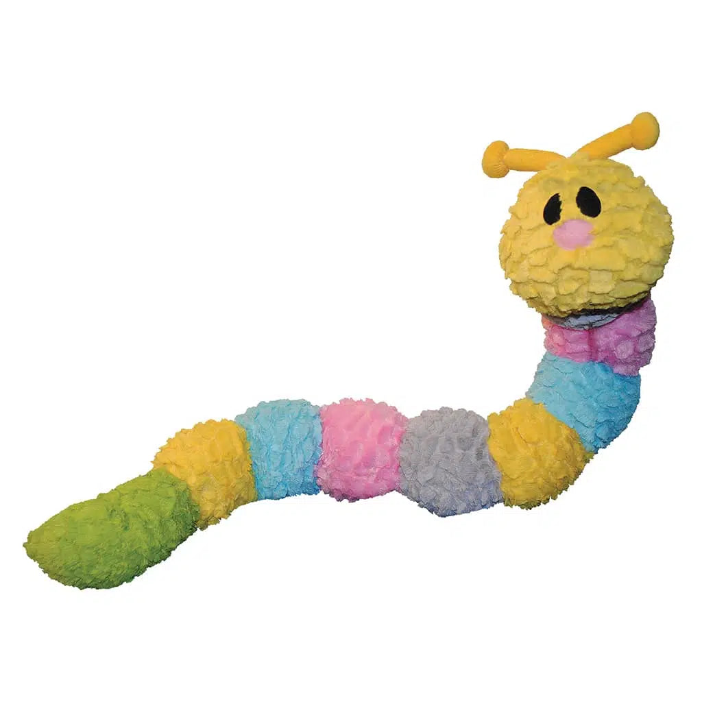 Pastel Caterpillar Dog Toy
