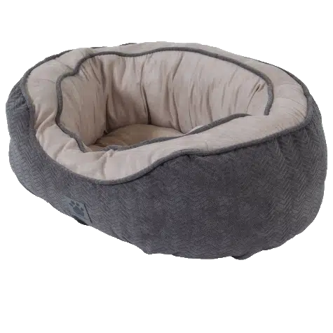 SnooZZy Chevron Daydreamer Gray Bed