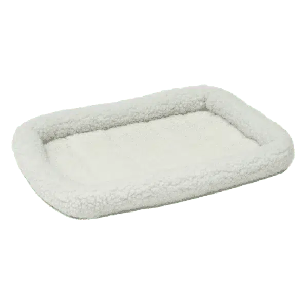 QuietTime Bolster Fleece Bed