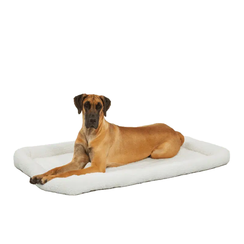 QuietTime Bolster Fleece Bed