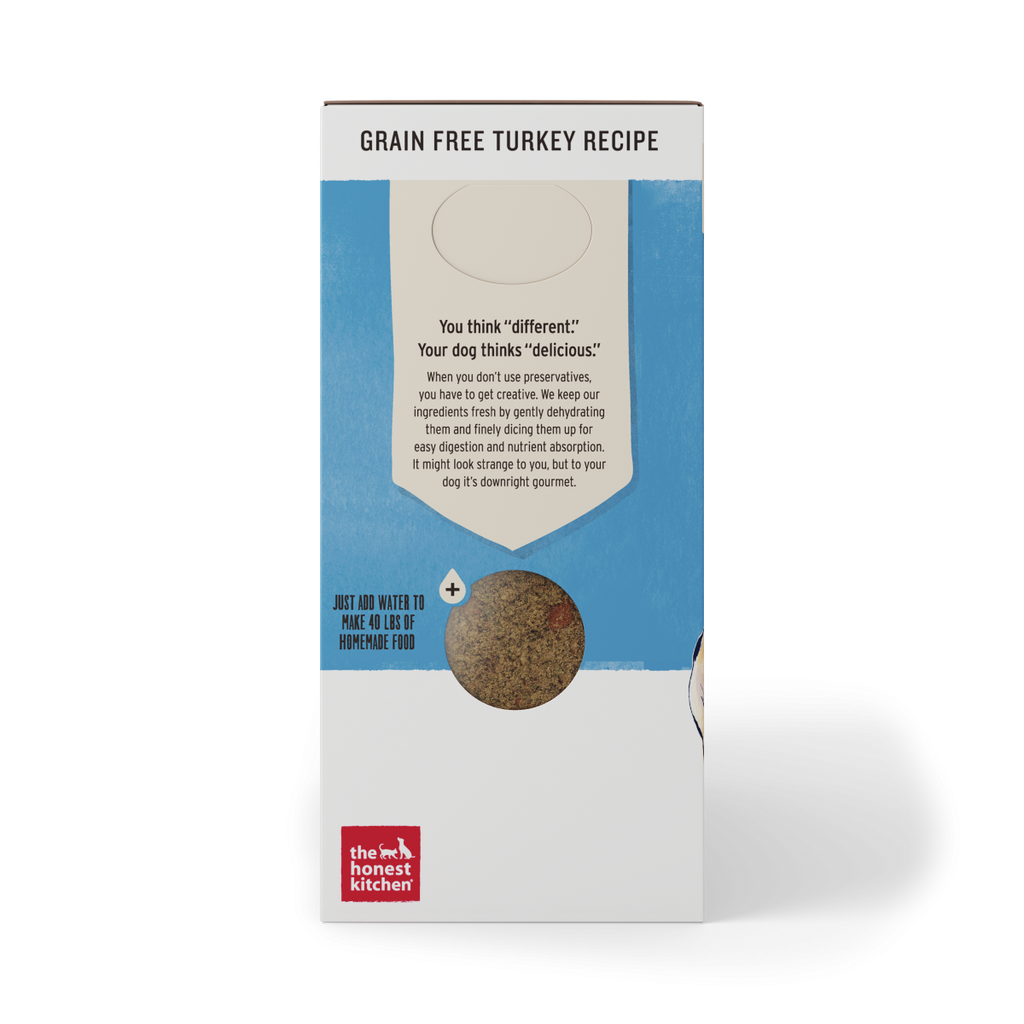 Honest Kitchen Dehydrated Grain Free Turkey Recipe