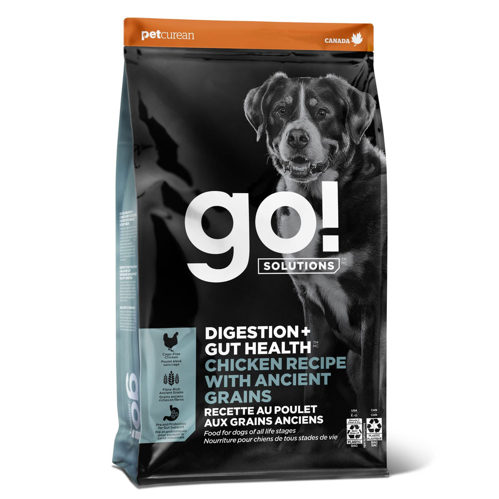 Go! Solutions Digestion & Gut Health Dog Chicken Recipe with Ancient Grains (1.59kg)
